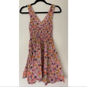 Floral mini dress